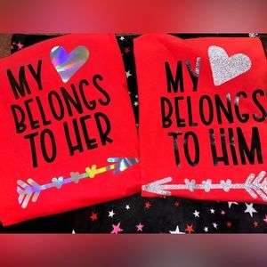 Couples Custom tshirt